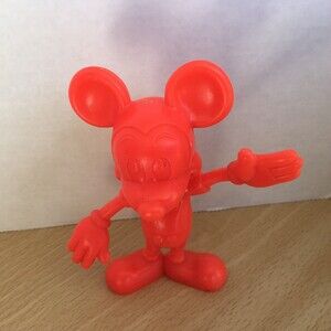 Vintage Marx Toy Co Mickey  Plastic Figurine 5"